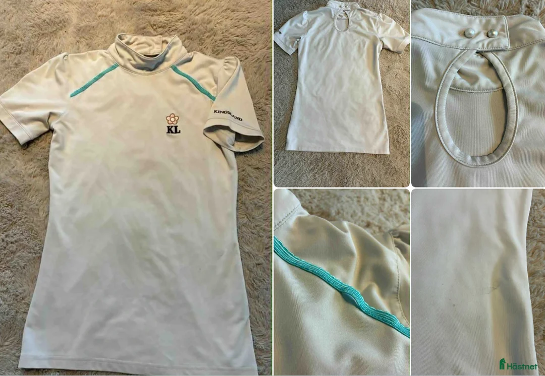 Övrigt Ridkläder ryttarutrustning till salu: 🤍 Kingsland tävlingstopp – stl XS 🤍 - Annons 1