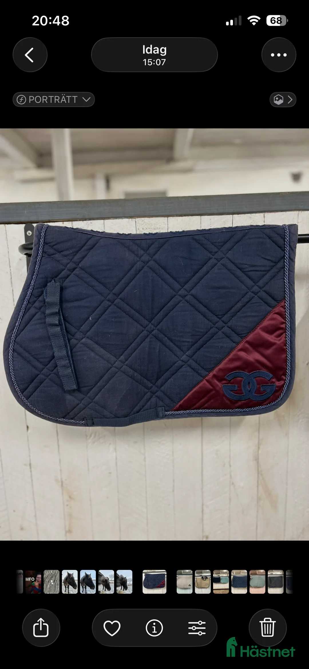 Schabrak & Vojlockar hästutrustning till salu: 2 St Glen Gordon schabrak i Trelleborg - Annons 2