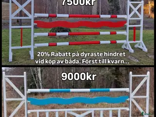 Övrig utrustning övrig utrustning till salu: Kompletta hopphinder - Annons 21