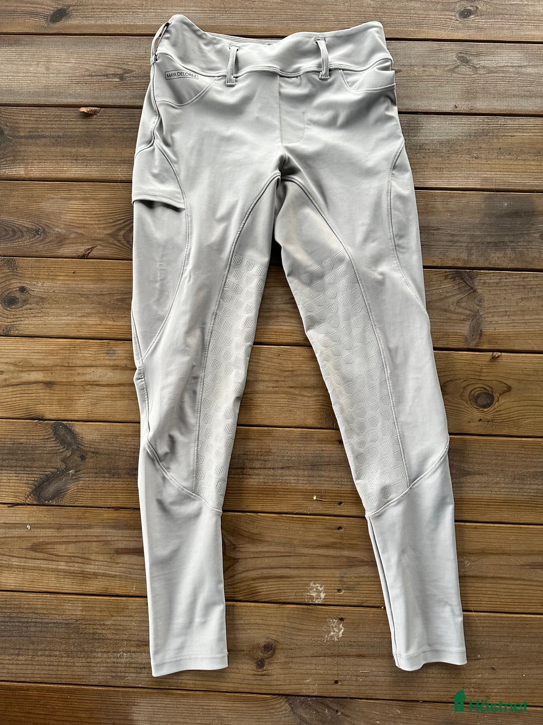 Ridbyxor ryttarutrustning till salu: Ljus grå Maya Delorez Performance  i Rottneros - Annons 1