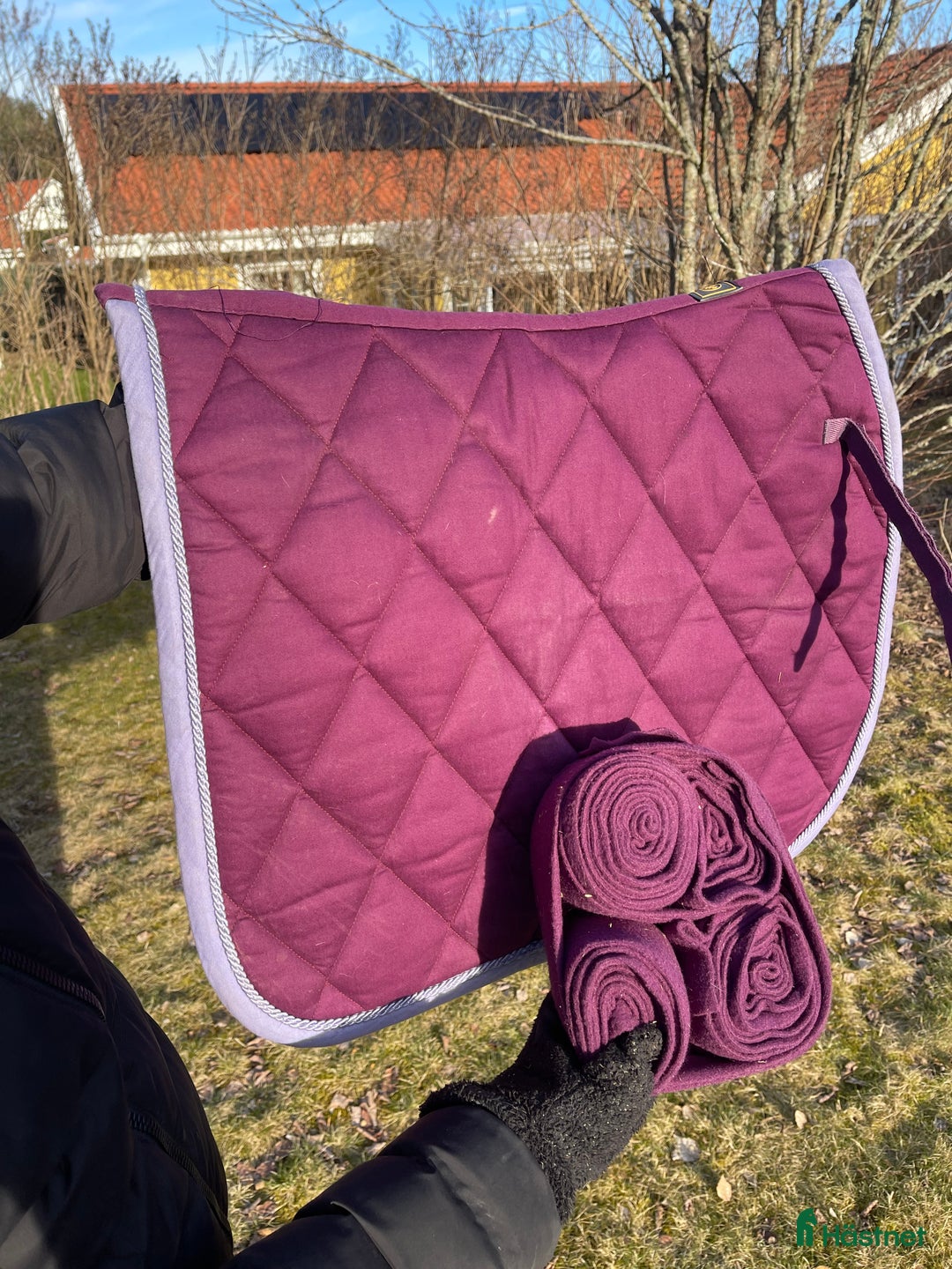 Schabrak & Vojlockar hästutrustning till salu: BR schabrak+matchande lindor i Norrköping - Annons 2