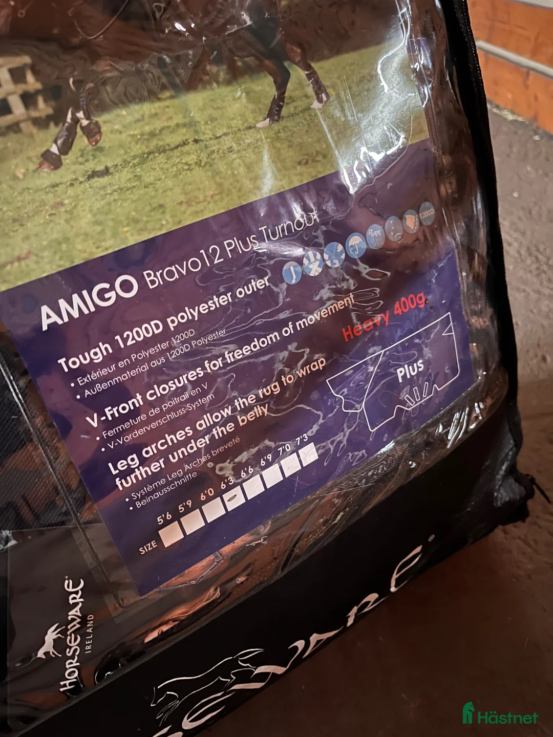 Täcken hästutrustning till salu: Helt nytt och oanvänt vintertäcke! - Annons 2