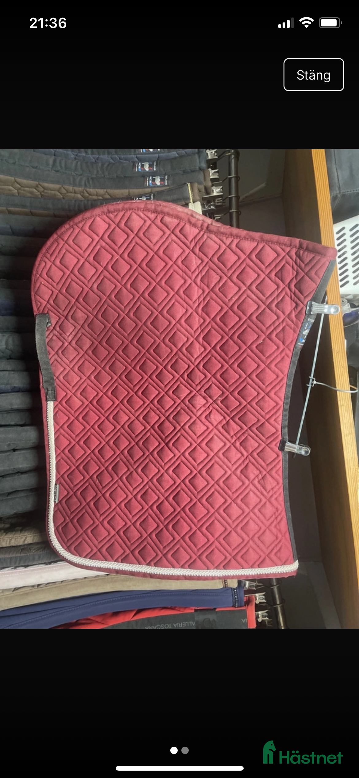 Schabrak & Vojlockar hästutrustning till salu: Equiline schabrak säljes i Västerås - Annons 1