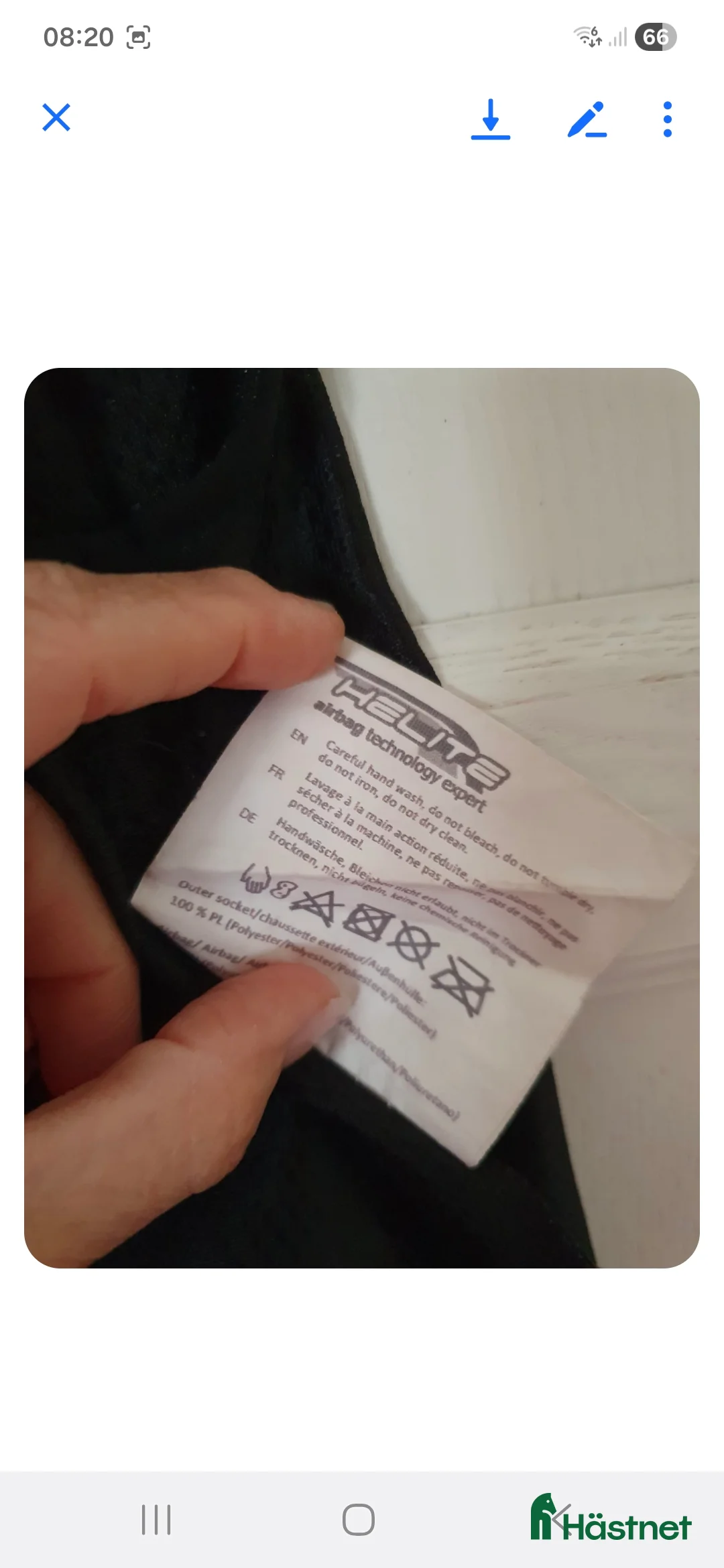 Säkerhetsvästar ryttarutrustning till salu: Helite softshell väst med airbagfunktion inuti i Skultuna - Annons 5