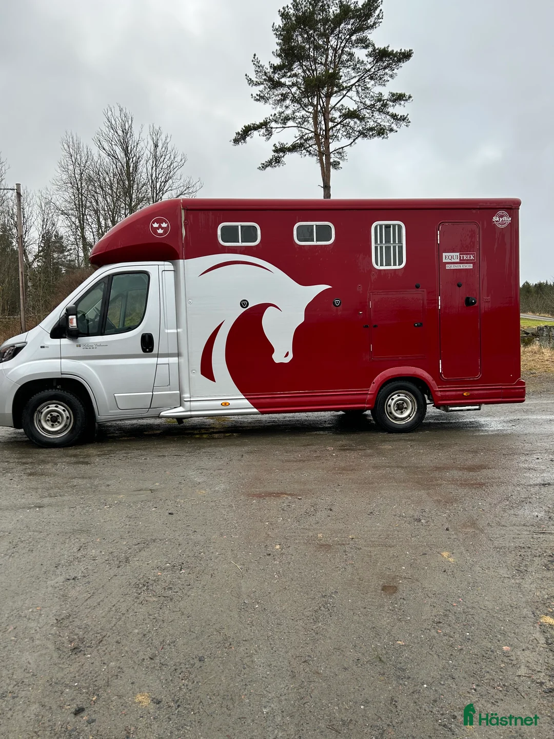 Hästlastbilar  fordon & transport till salu: Unik b-kortsbuss med bodel bak🤩 - Annons 1