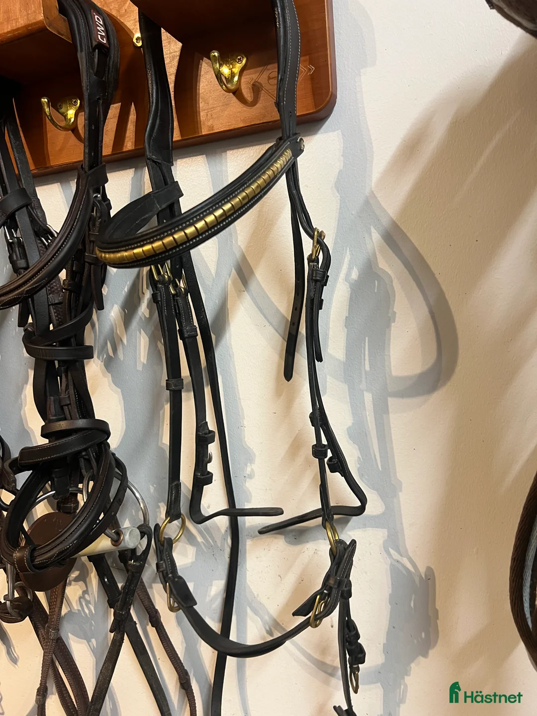 Träns hästutrustning till salu: Dyonträns, tyglar och nosgrimma. - Annons 2