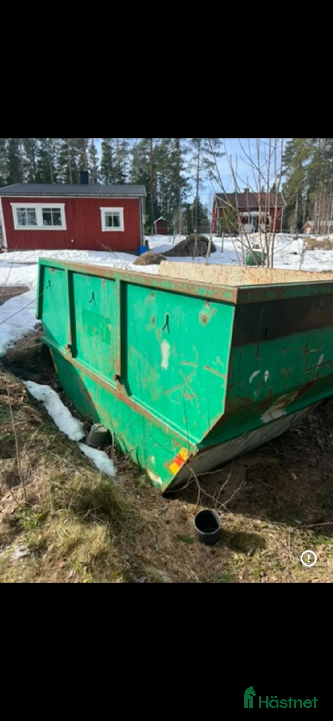 Stallinredning, stängsel & gård övrig utrustning till salu: Container bortskänkes  i Sandviken - Annons 2