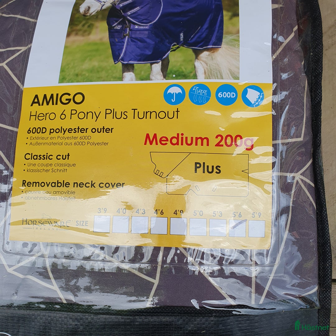 Täcken hästutrustning till salu: Horseware Amigo Hero pony plus  i Tranås - Bild 5