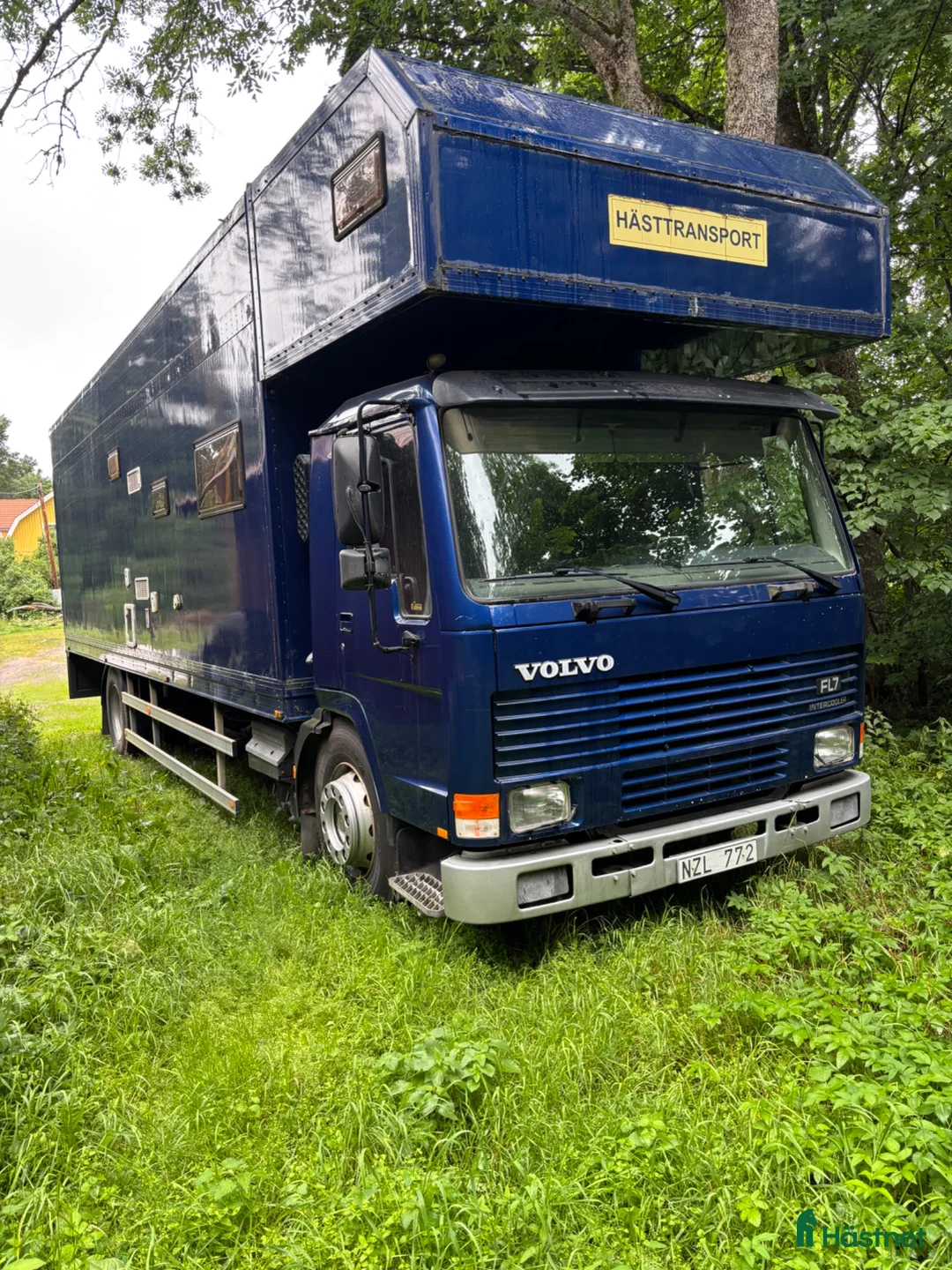 Hästlastbilar  fordon & transport till salu: Hästlastbil Volvo FL7 - Annons 1