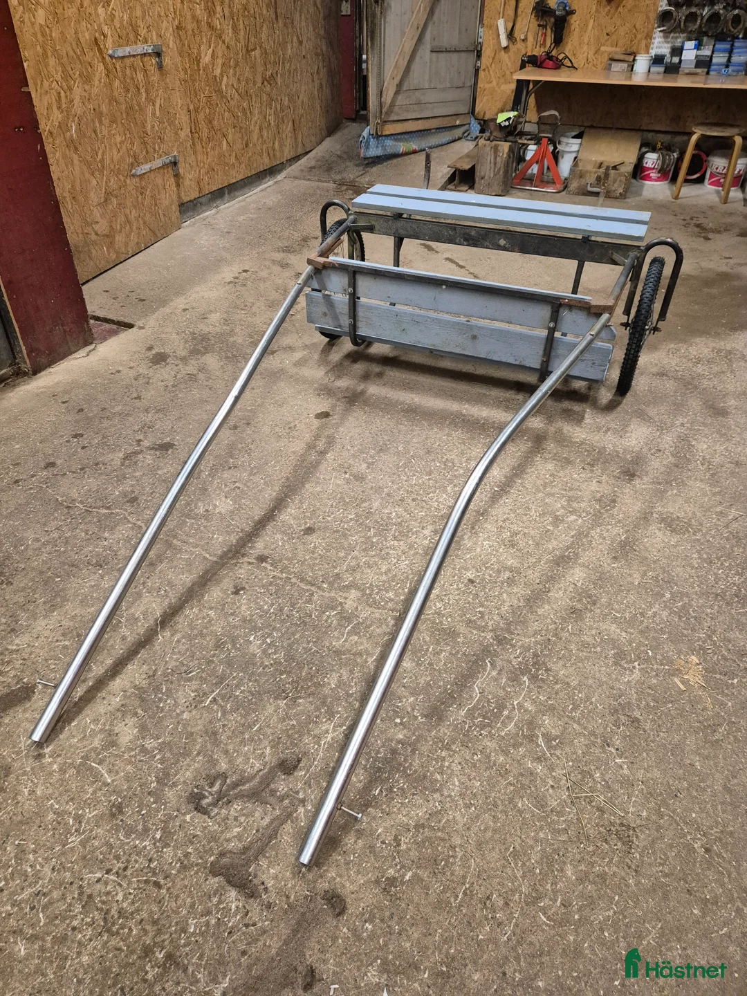 Körvagnar körning till salu: Rockhard använd till shettis aluminium skaklar. - Annons 1