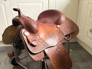Sadlar hästutrustning till salu: Western sadel i Alingsås - Annons 2