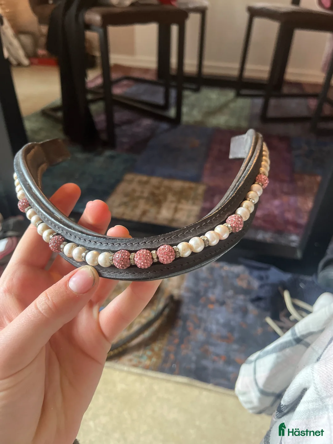 Övrig Hästutrustning hästutrustning till salu: Pannband för 50kr💞 - Annons 1