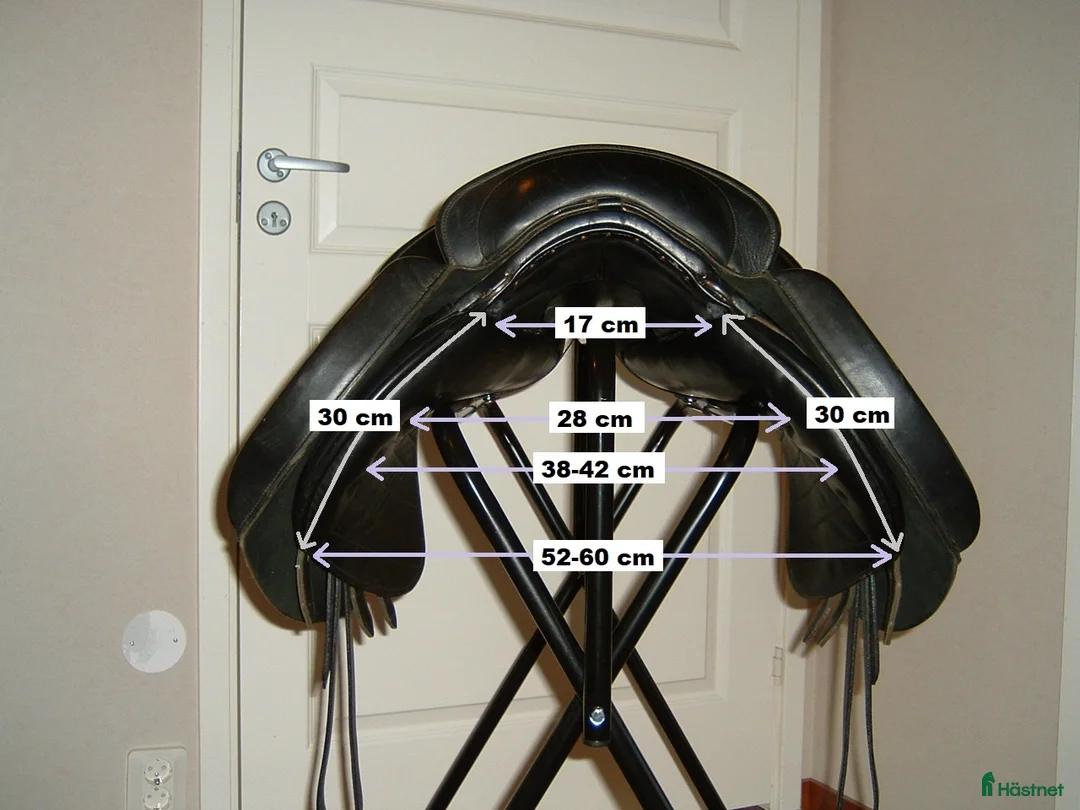 Sadlar hästutrustning till salu: Akademisk sadel (med fårskinns säte) - Annons 14