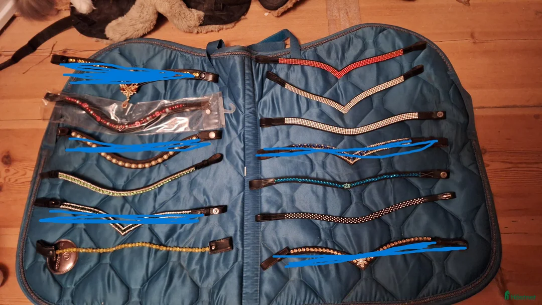 Träns hästutrustning till salu: Pannband st. Full i Njurunda - Annons 1