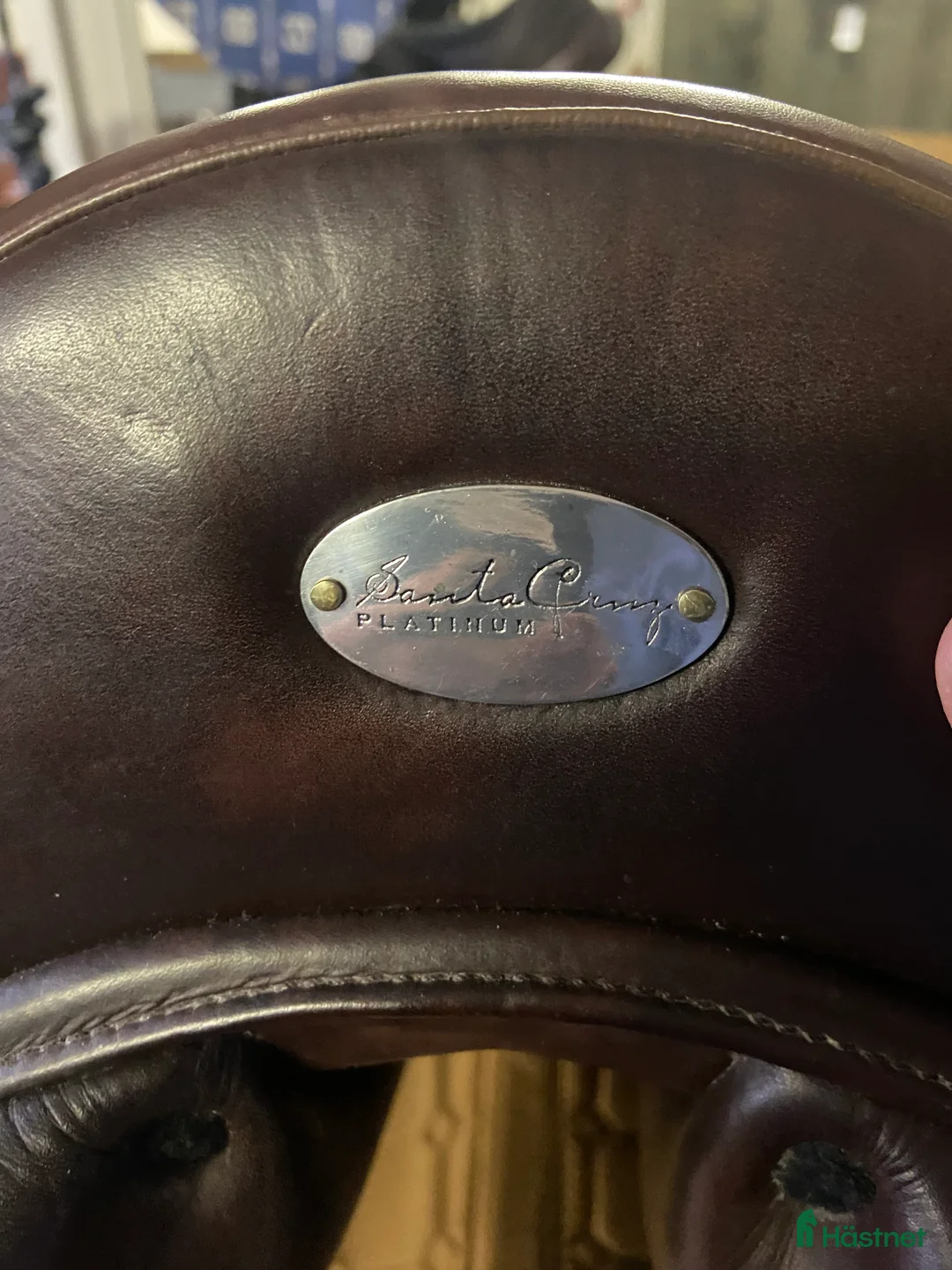 Sadlar hästutrustning till salu: Santa Cruz Leopold 17,5 i Blentarp - Annons 2