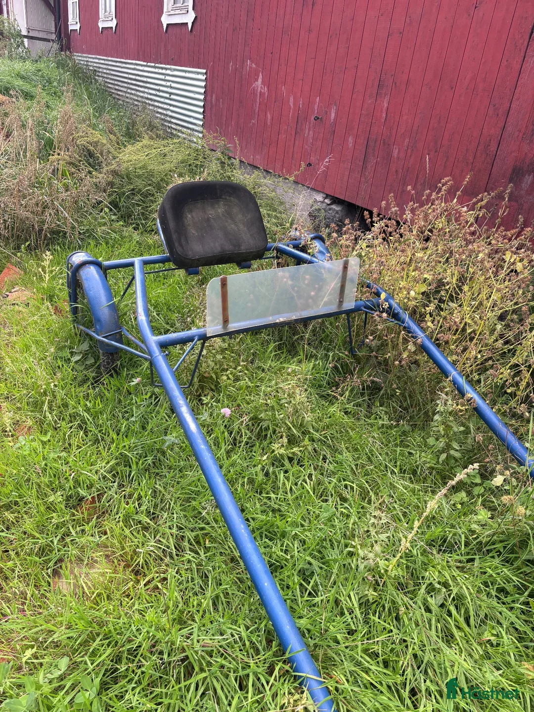 Travvagnar trav till salu: Äldre speedcart i metall säljes. - Annons 1