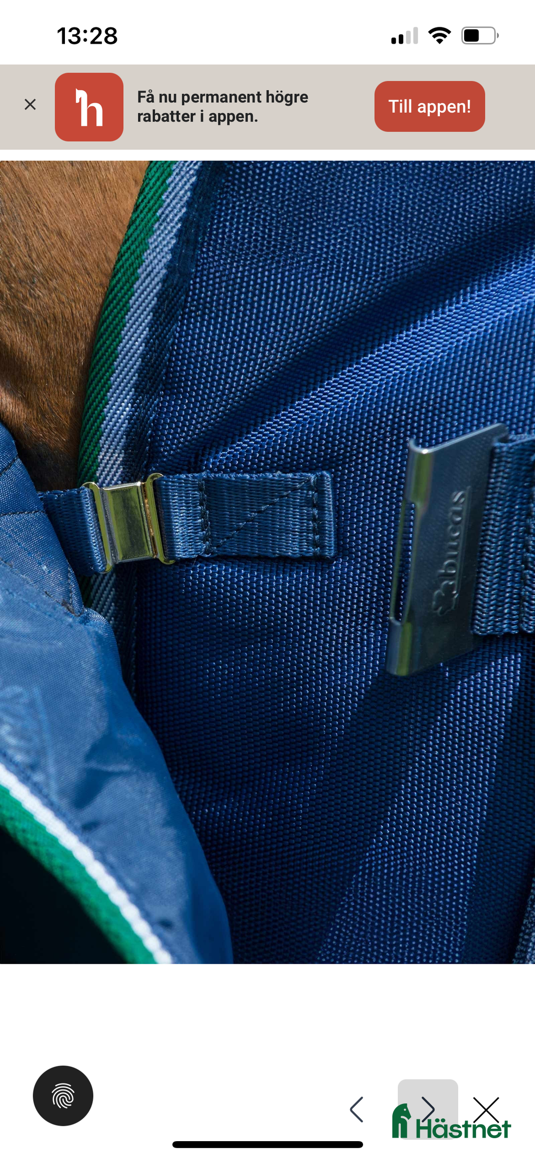 Täcken hästutrustning till salu: Bucas Smartex regntäcke, stl 155 i Västerås - Annons 3