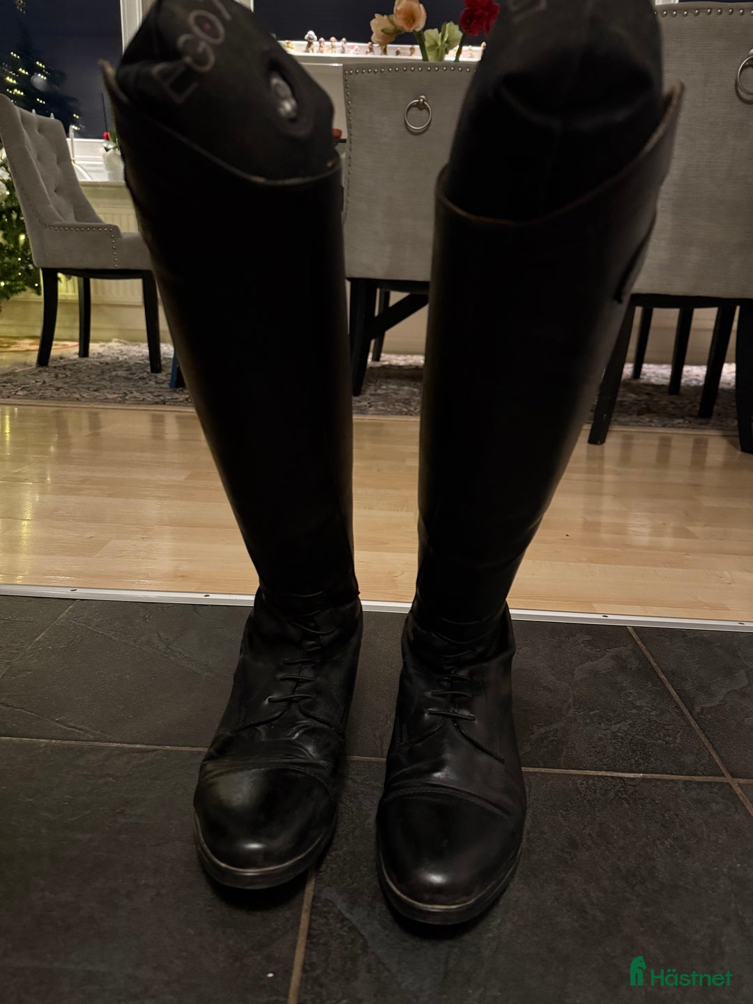 Ridstövlar ryttarutrustning till salu: Jättefina Ego 7 ridstövlar svarta - Annons 4