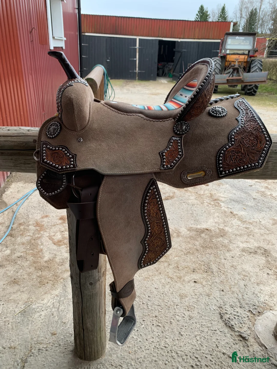 Sadlar hästutrustning till salu: Barrelsadel - Annons 1
