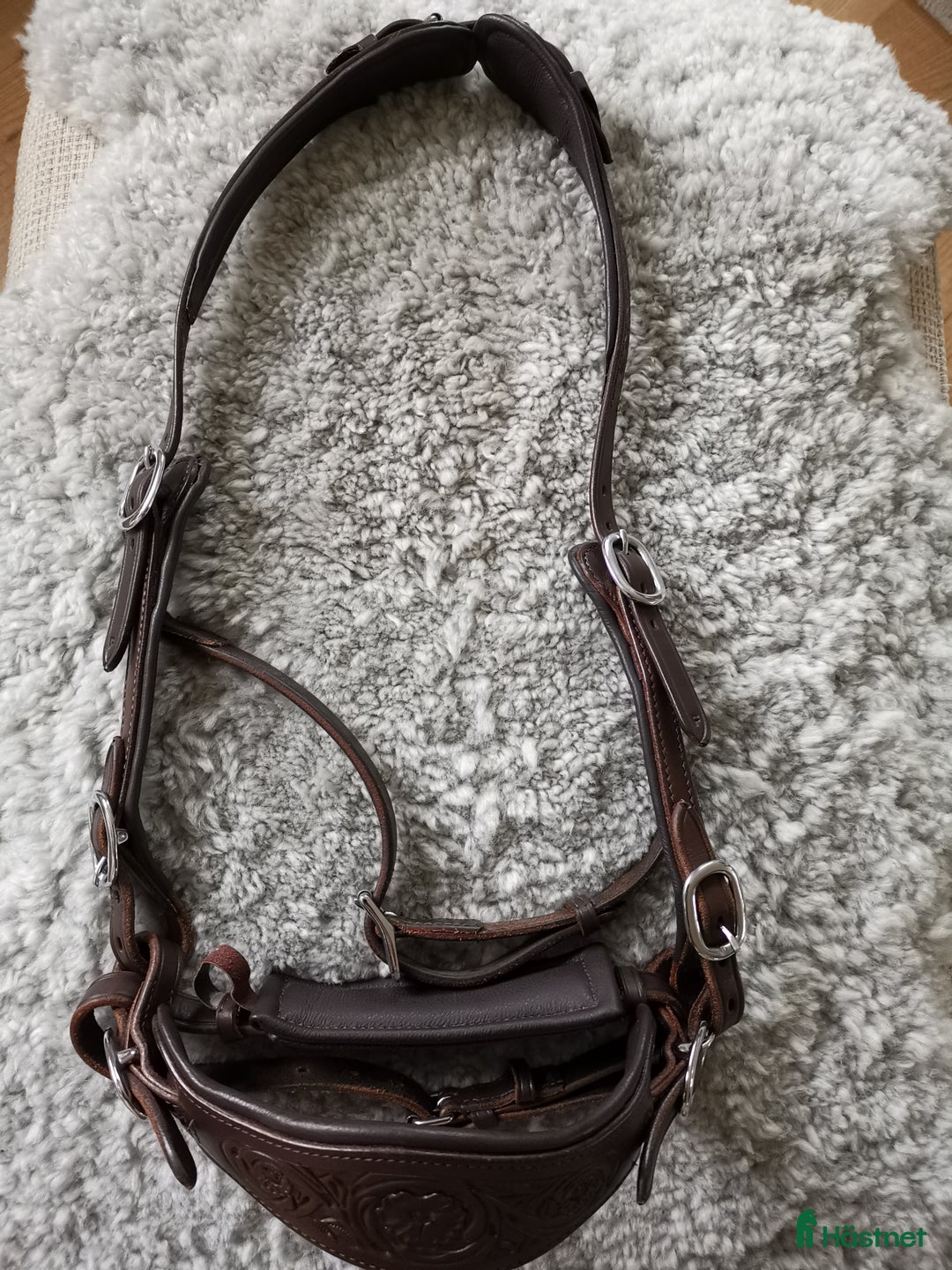 Träns hästutrustning till salu: Bettlöst Hackamore  i Ludvika - Annons 1