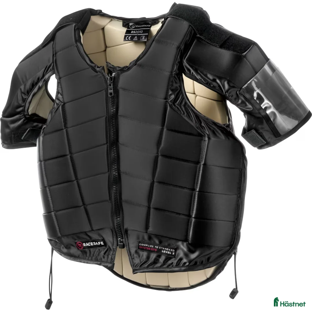 Säkerhetsvästar ryttarutrustning till salu: Racesafe Axelskydd Strl M passar RS2010 i Vendelsö - Annons 4