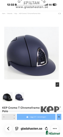 Hjälmar ryttarutrustning till salu: Mycket fin hjälm i Väja - Annons 12