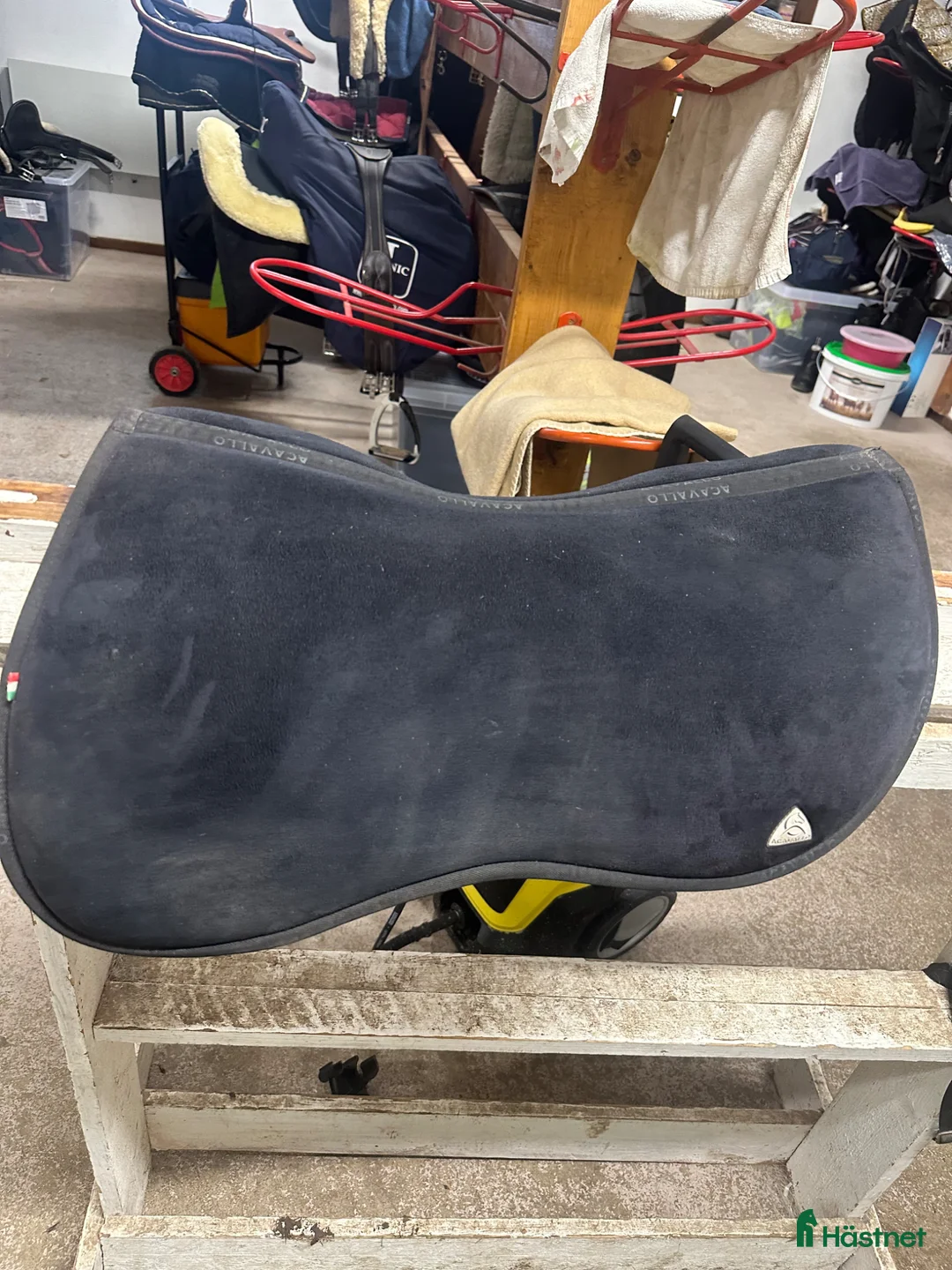 Sadeltillbehör hästutrustning till salu: Fin Acavallo  Memory Foam Pad Svart - Annons 2