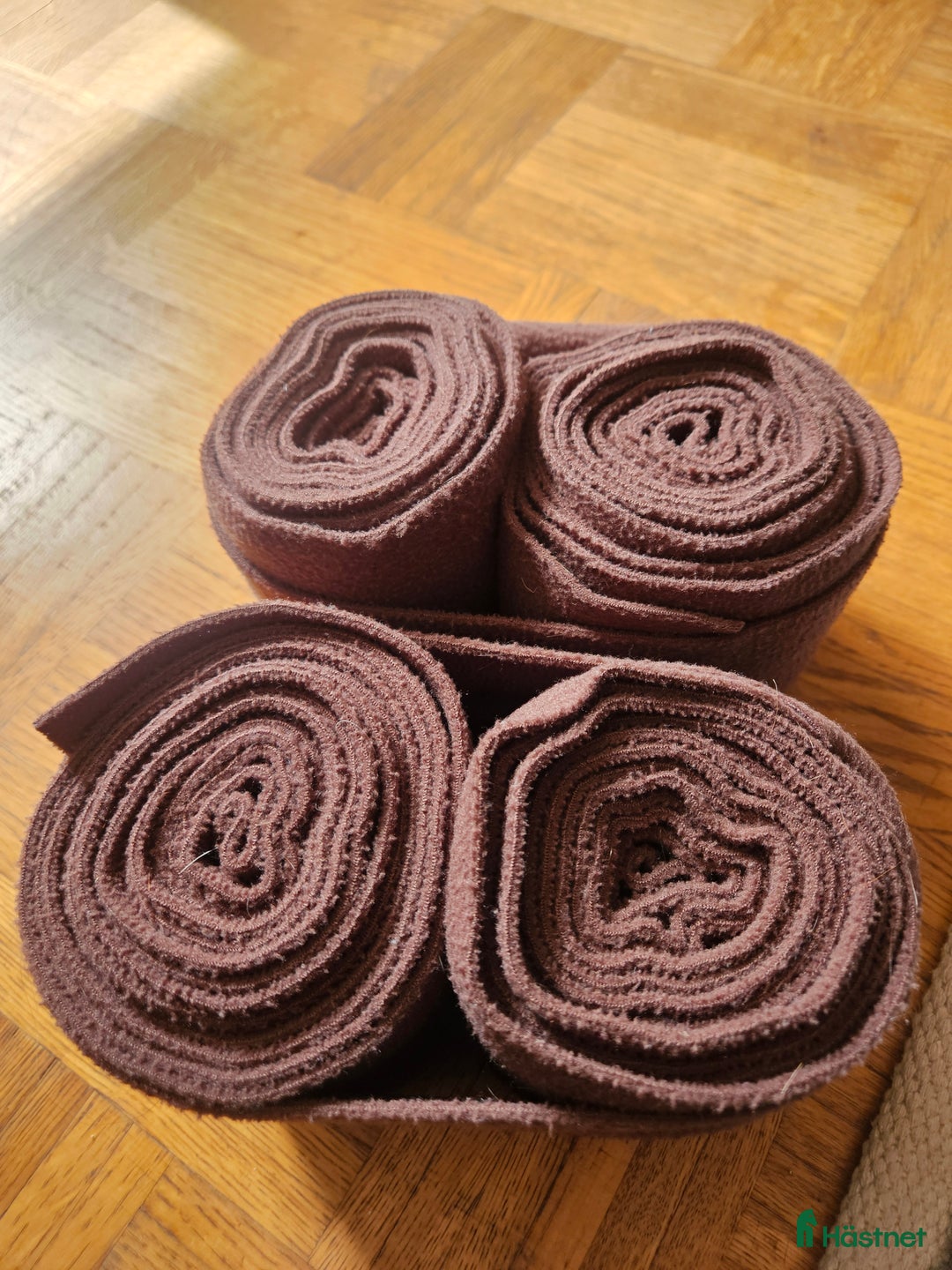 Benskydd hästutrustning till salu: Benlindor bruna mias och ljusblå i Malmö - Annons 3