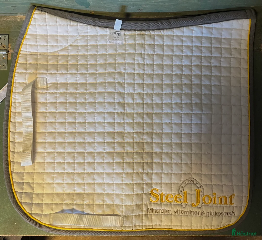 Schabrak & Vojlockar hästutrustning till salu: Mias rs dressyrschabrak med steel joint logga i Uppsala - Annons 1