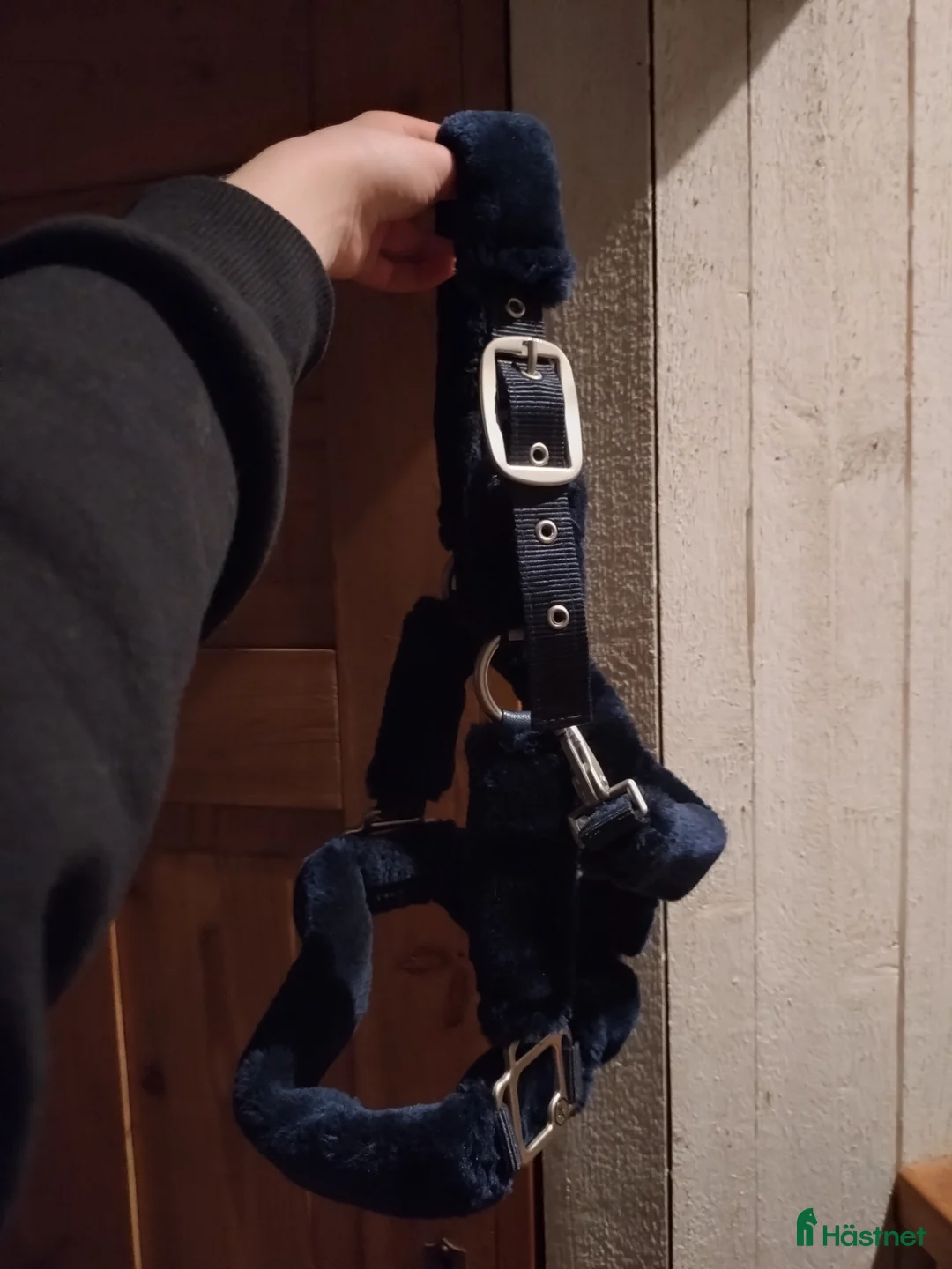 Övrig Hästutrustning hästutrustning till salu: Blå fluffgrimma  - Annons 2