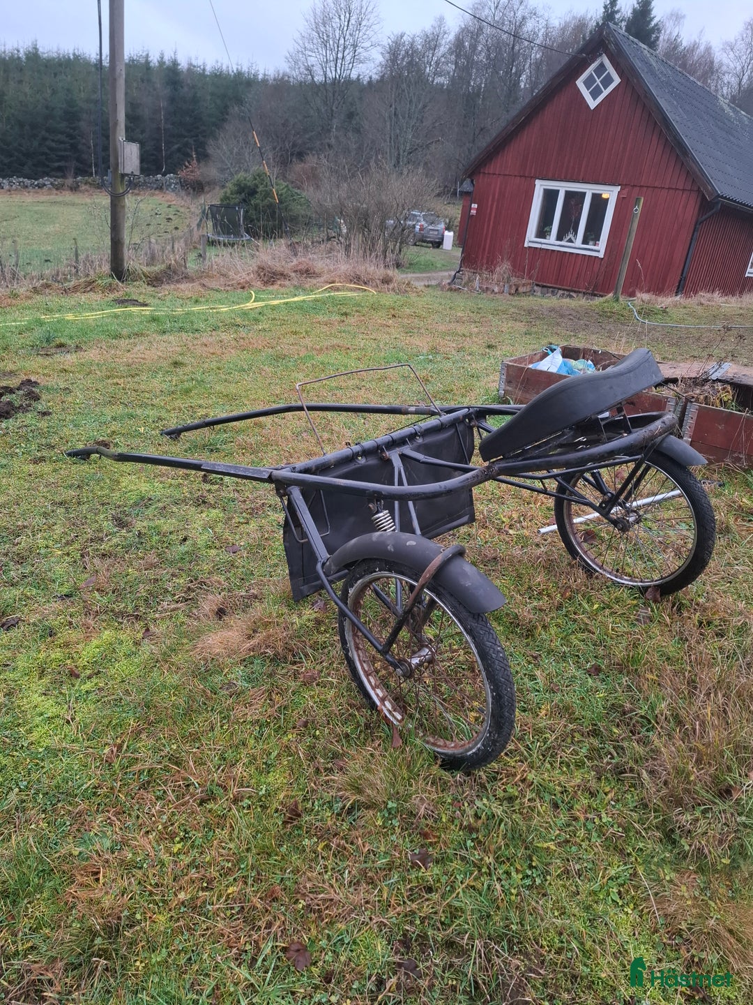 Travvagnar trav till salu: Långvagn/träningsvagn i Tjörnarp - Annons 1