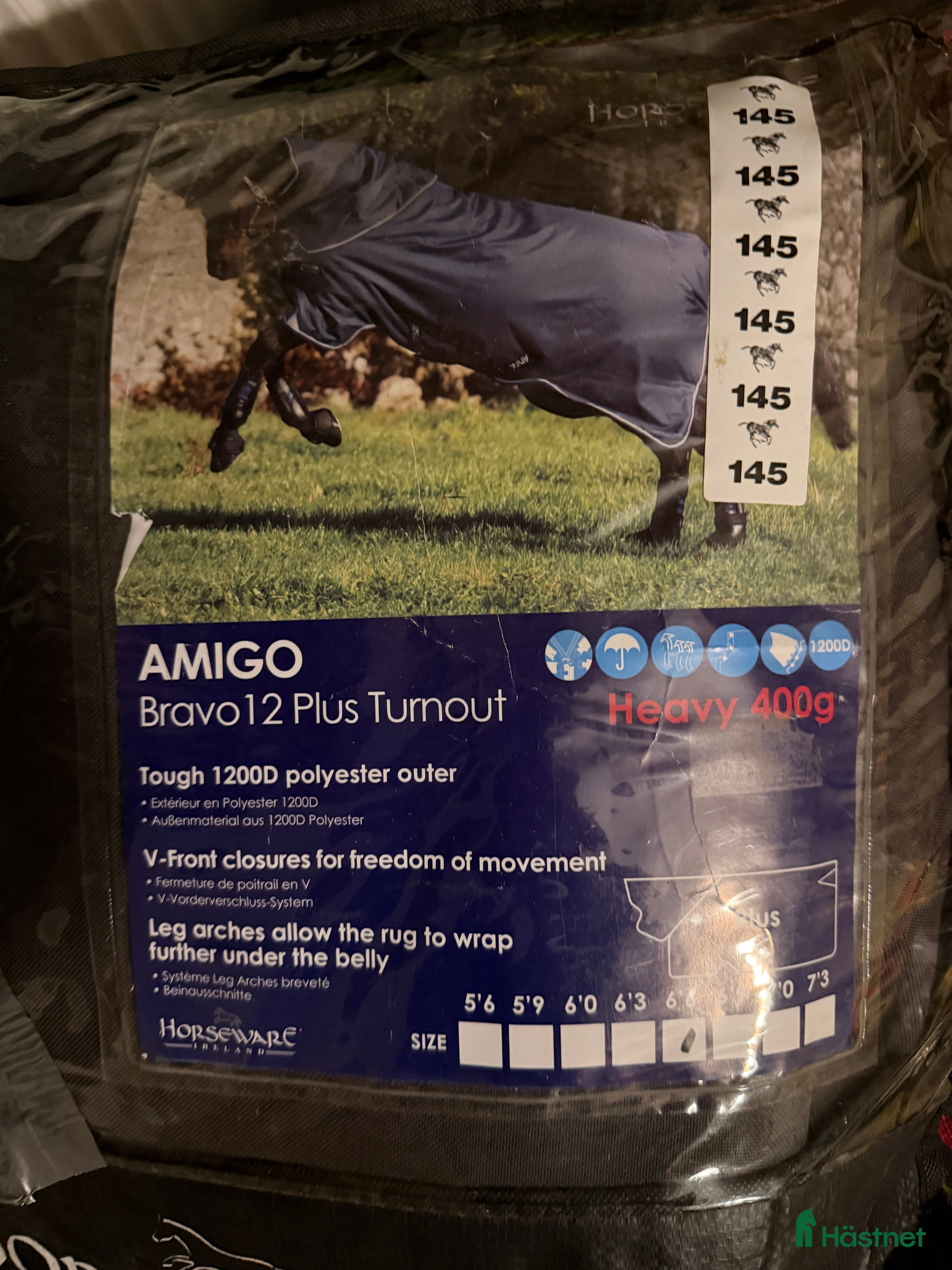 Täcken hästutrustning Amigo Bravo 12 Plus i Uppsala - Annons 4