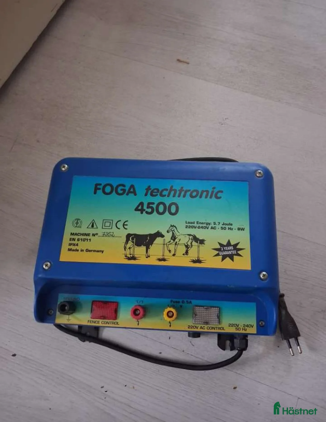 Stallinredning, stängsel & gård övrig utrustning till salu:  Foga aggregat - Annons 1