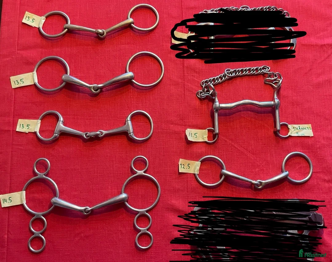 Bett hästutrustning till salu: Bett olika typer - Annons 1