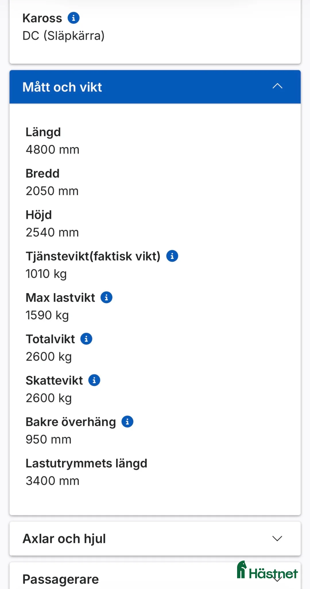 Hästtransporter  fordon & transport till salu: Christ Champion 2011 i Västervik - Annons 8