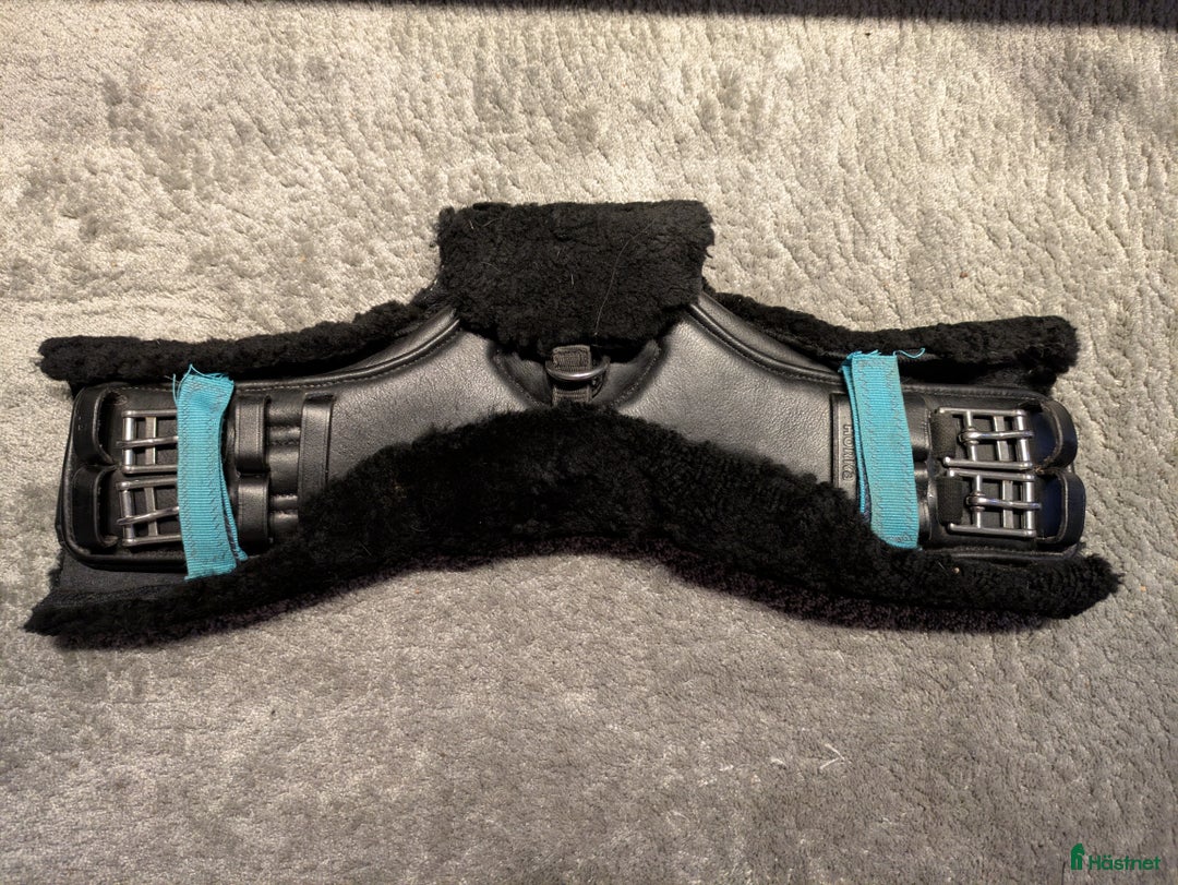 Sadeltillbehör hästutrustning till salu: Horka Anatomisk Dressyrgjord 50 cm  i Huddinge - Annons 6