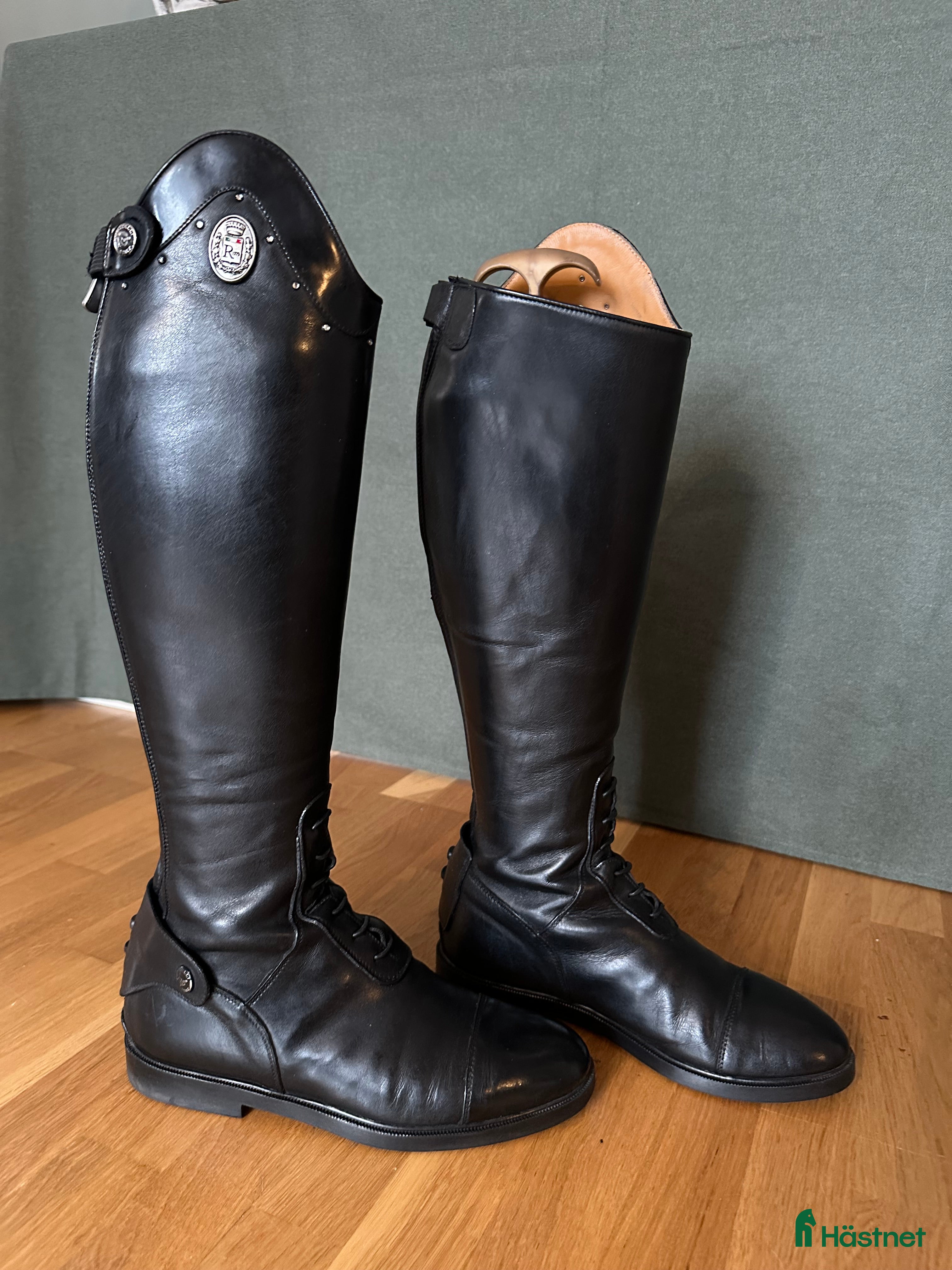 Ridstövlar ryttarutrustning till salu: Svarta ridstövlar från Romitelli i Nybro - Annons 21