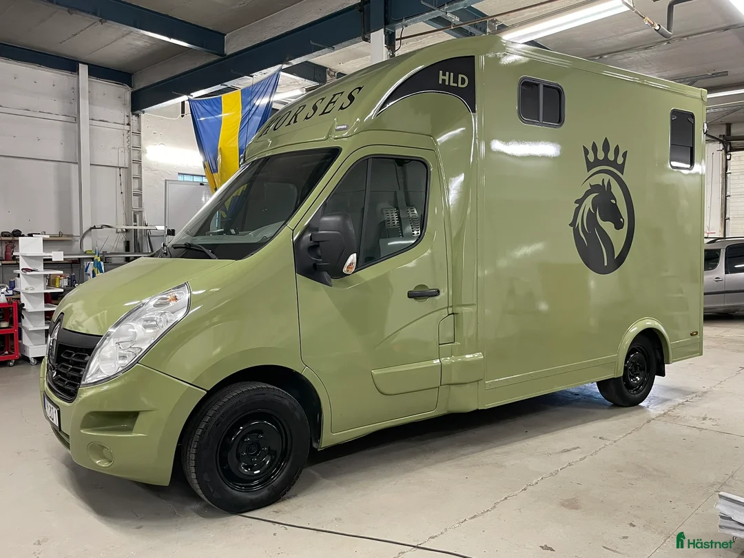 Hästlastbilar  fordon & transport till salu: Renault Master Hästlastbil B-kort. Lastvikt 1100kg - Annons 1