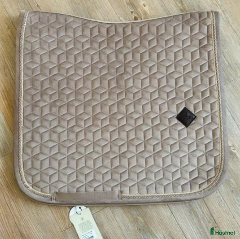 Schabrak & Vojlockar hästutrustning Kentucky Velvet beige  - Annons 4