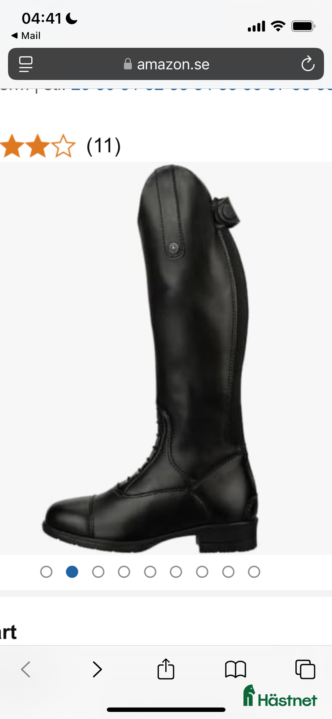 Ridstövlar ryttarutrustning till salu: Helt nya vinter ridstövlar ❄️ i Degeberga - Annons 2