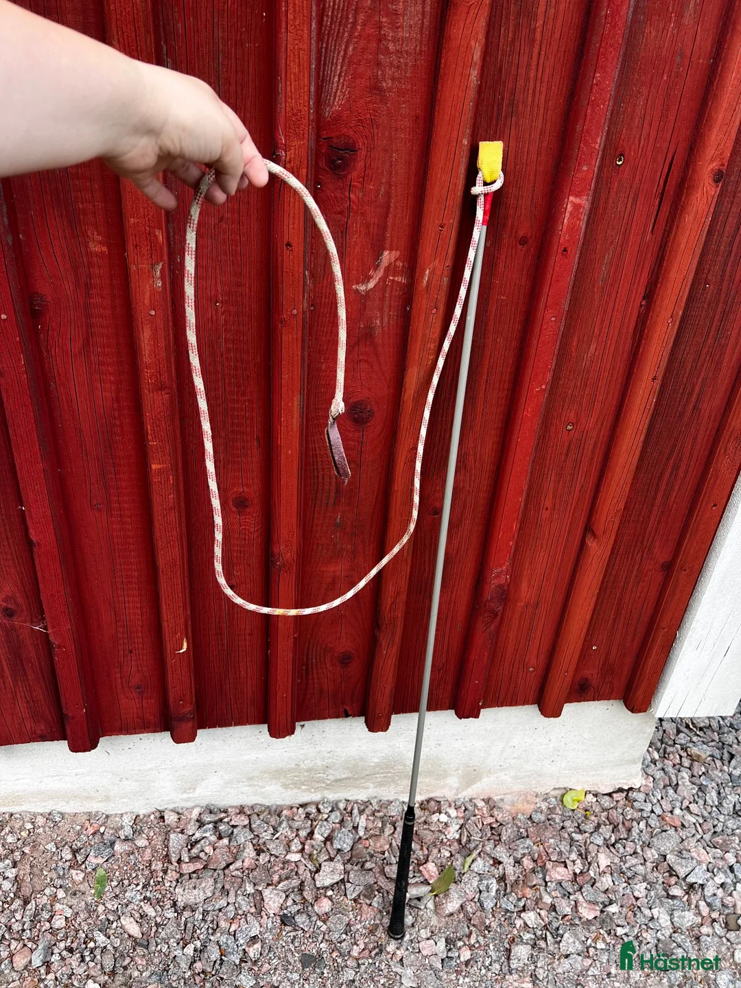 Övrig Hästutrustning hästutrustning till salu: Parellipaket: Bareback pad, repgrimma, carrotstick - Annons 10