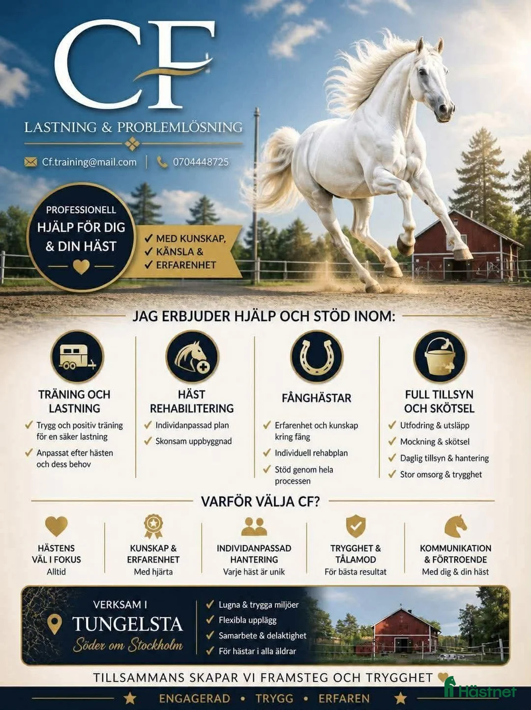  stallplats finnes: Stallplats Tungelsta - Annons 4