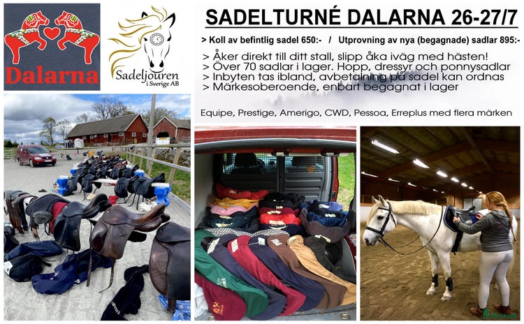 Sadlar hästutrustning till salu i Alunda - Annons 9
