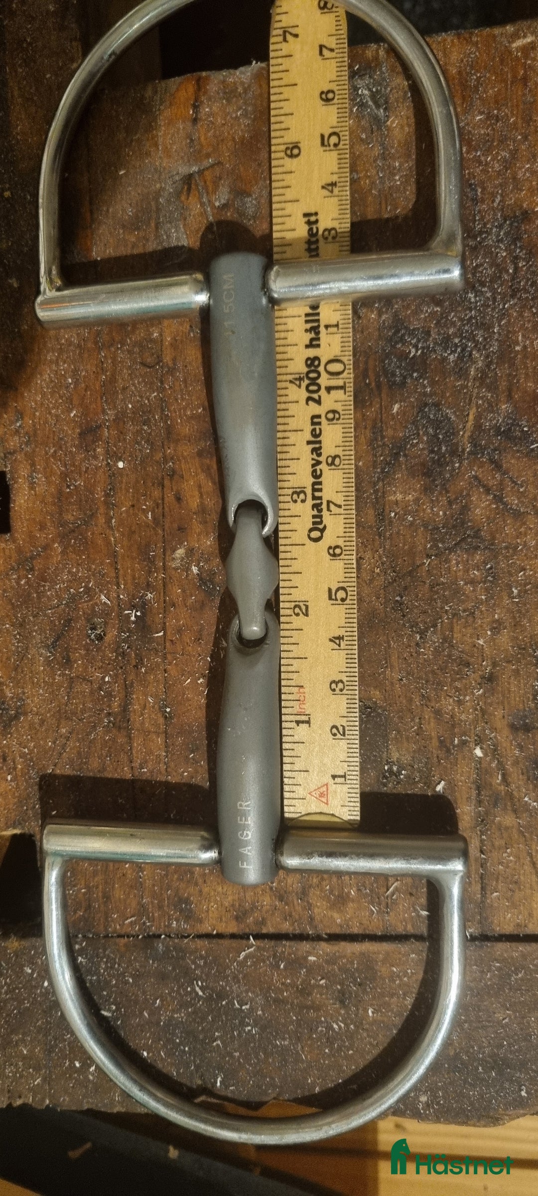 Bett hästutrustning till salu: Fager bett Emil titan D ring i Tyresö - Annons 4