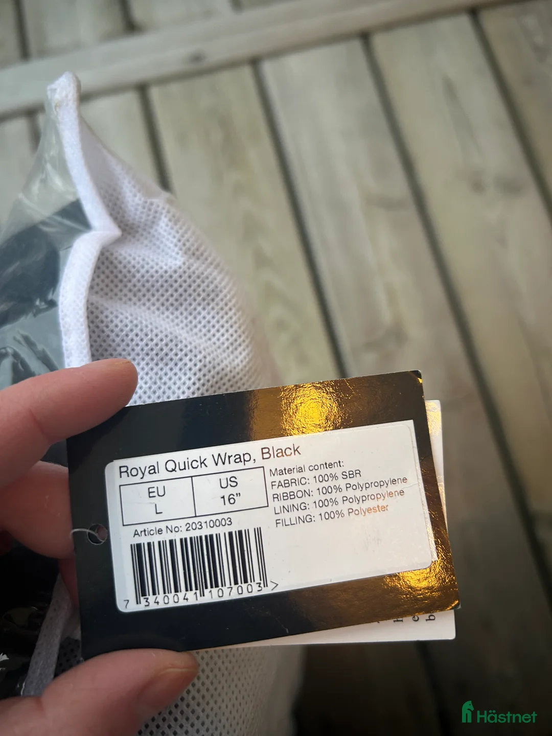 Benskydd hästutrustning till salu: Snabbandage. Två storlekar, M och L i Munkedal - Annons 4