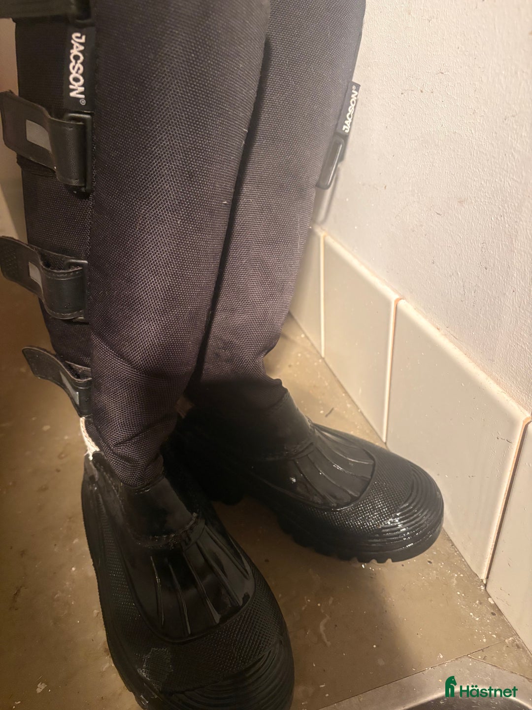 Ridstövlar ryttarutrustning till salu: Jackson vinterridstövlar 35/36 i Norrköping - Annons 1