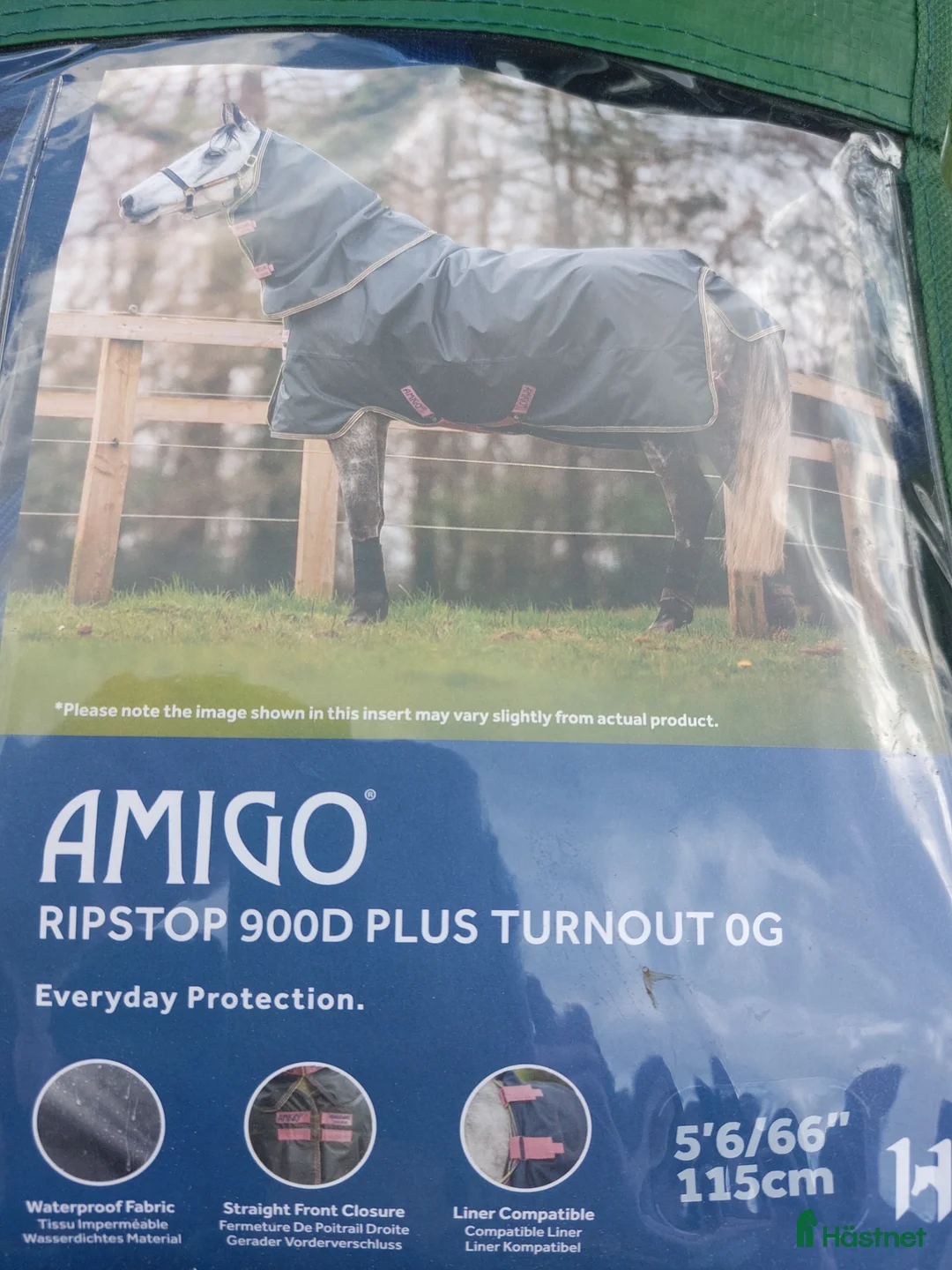 Täcken hästutrustning till salu: Horseware amigo regntäcke strl 115 - Annons 1