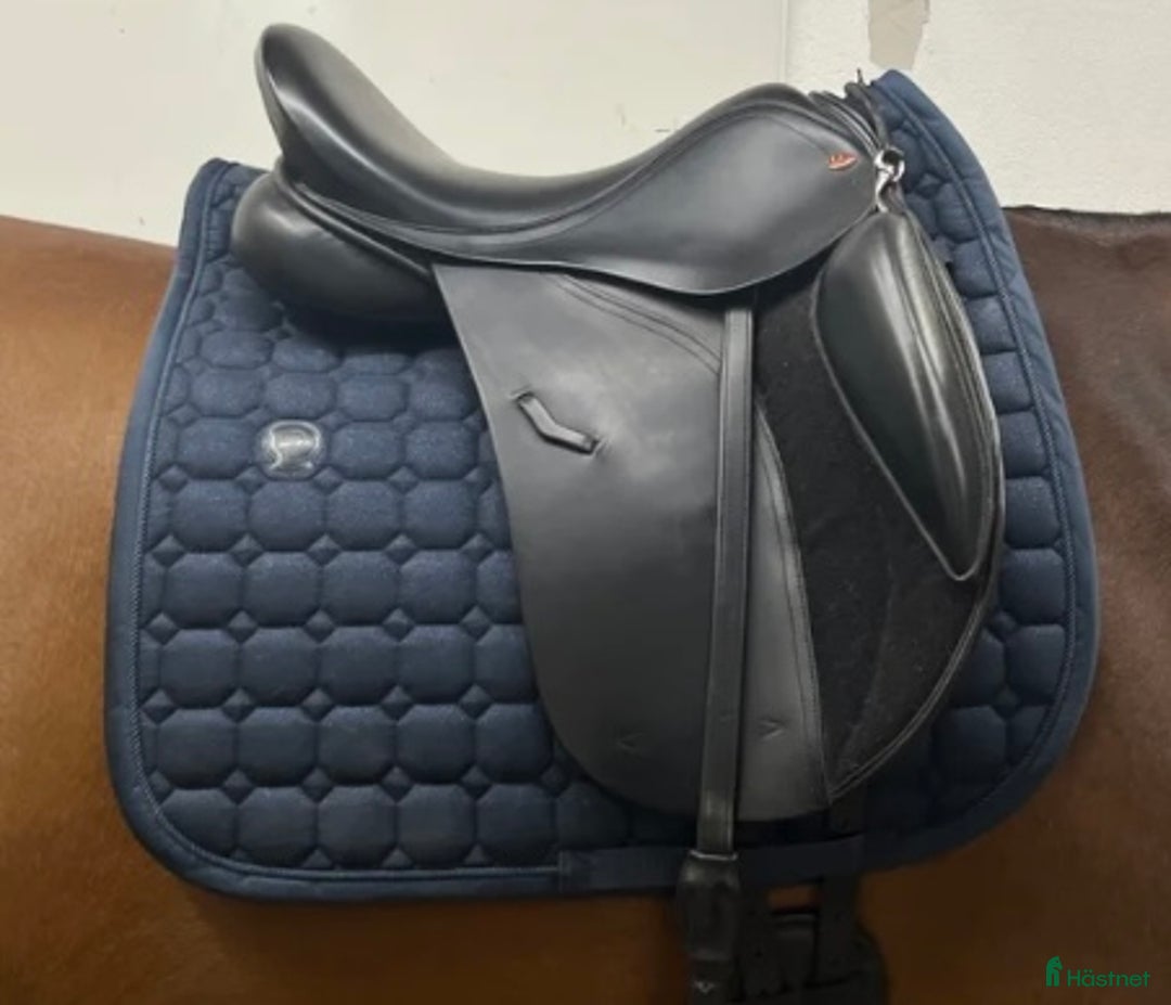 Schabrak & Vojlockar hästutrustning till salu: Använt 1 ggr Eskadron blå glitter full dressyr  i Vallentuna - Annons 3