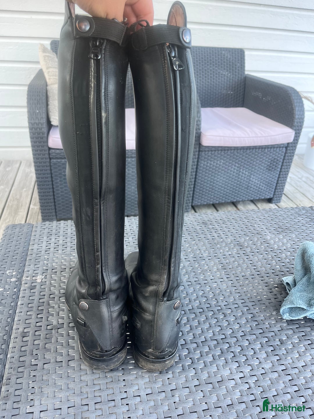 Ridstövlar ryttarutrustning till salu: De Niro Roberto hoppstövlar  i Asarum - Annons 3