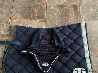 Schabrak & Vojlockar hästutrustning GG schabrak med matchande huva! i Västerås - Annons 6